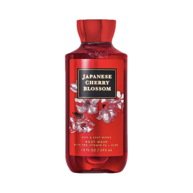 لوسیون بدن معطر بث اند بادی ورکز مدل Japanese cherry blossom