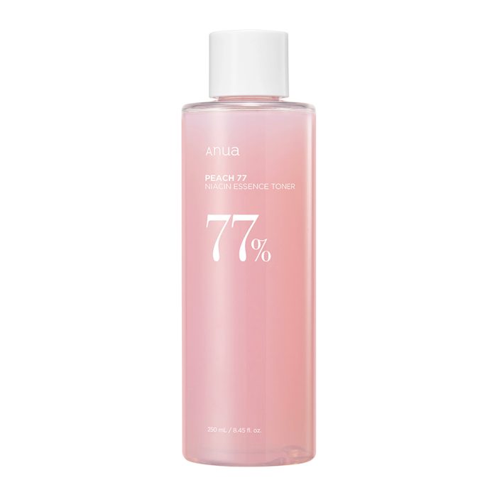 تونر آنوا مدل Peach 77 حجم ۲۵۰ میل با عصاره هلو و نیاسینامید