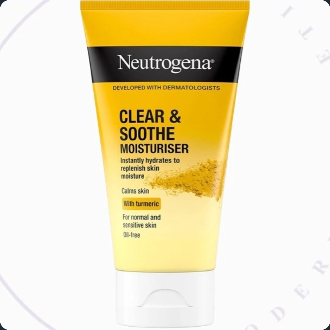 آبرسان و مرطوب کننده زردچوبه مدل Clear & Soothe حجم 75 میل نوتروژینا